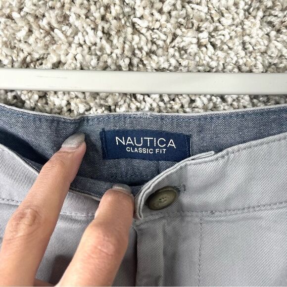 Nautica Shorts Men’s 40 Flex Gray Clipper Classic Fit 8.5” NWT - Picture 2 of 8